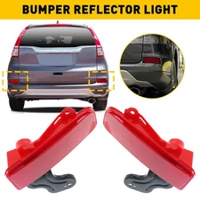 For 2015-2016 Honda CRV Rear Bumper Reflector Light Cover Marker Left+Right Pair