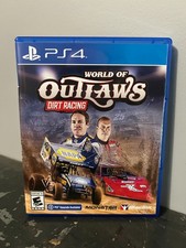 World of Outlaws Dirt Racing (Sony Playstation 4 PS4, 2022) IRacing
