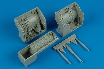 Aires 2133 - 1:32 MiG-23 Flogger wheel bay for Trumpeter  - Neu