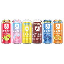RYSE Fuel Energy Drink ? 6 Flavor Variety Pack ? 6 or 12 Cans ? Zero Sugar