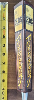 Founders KBS Flavored Stout Beer Tap Handle Barrel Aged 10 inch