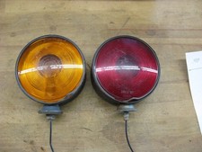 2 Vintage Auto Lamp 375 12 Volt Turn Signal Lights