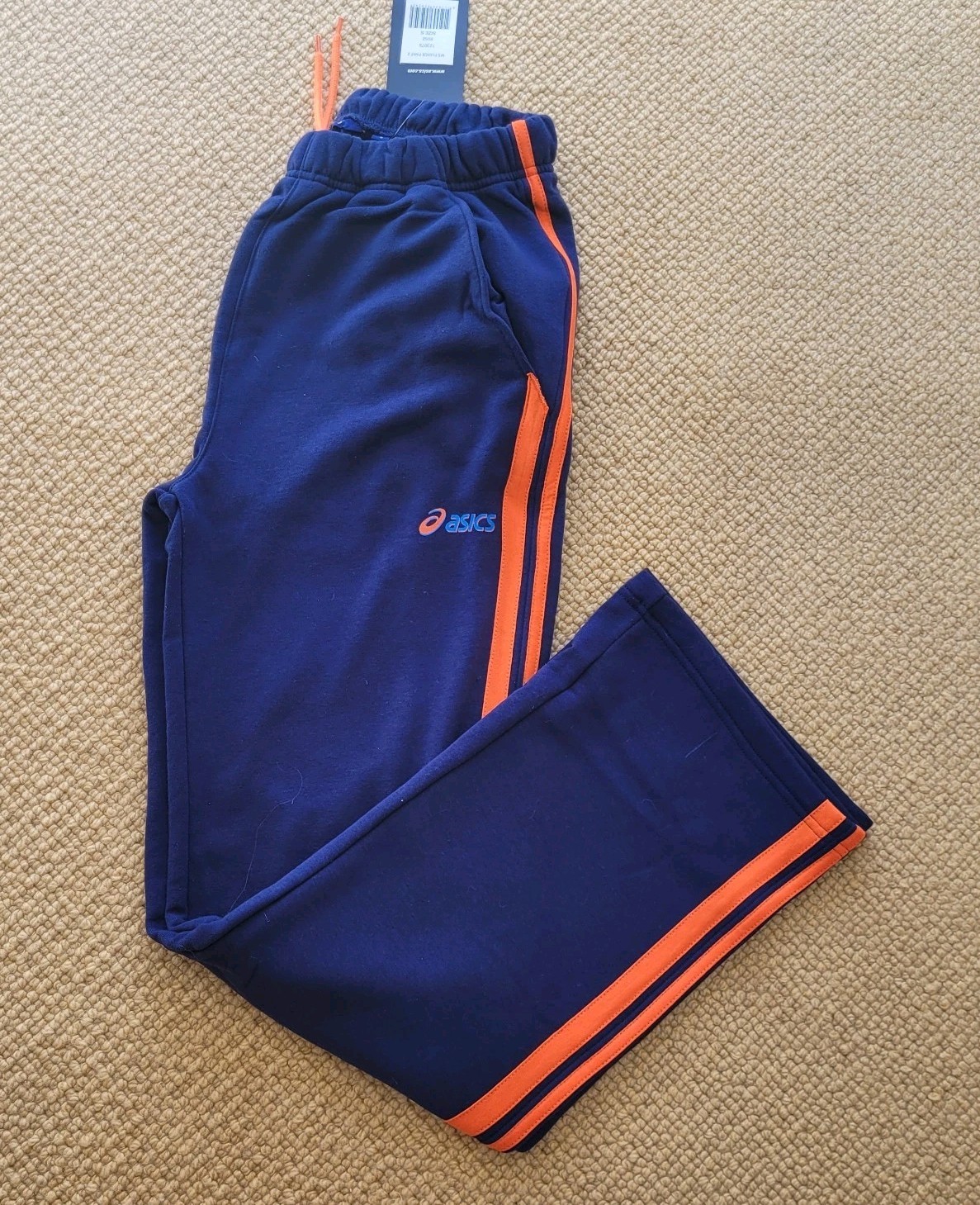 Asics Womens Fleece Lined Jogging Pants Size Small W28" L30"