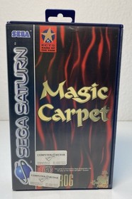 SEGA Saturn 5 Spiele Spacehulk, Magic Carpet, Fifa 97, Andretti R., Soviet Strik