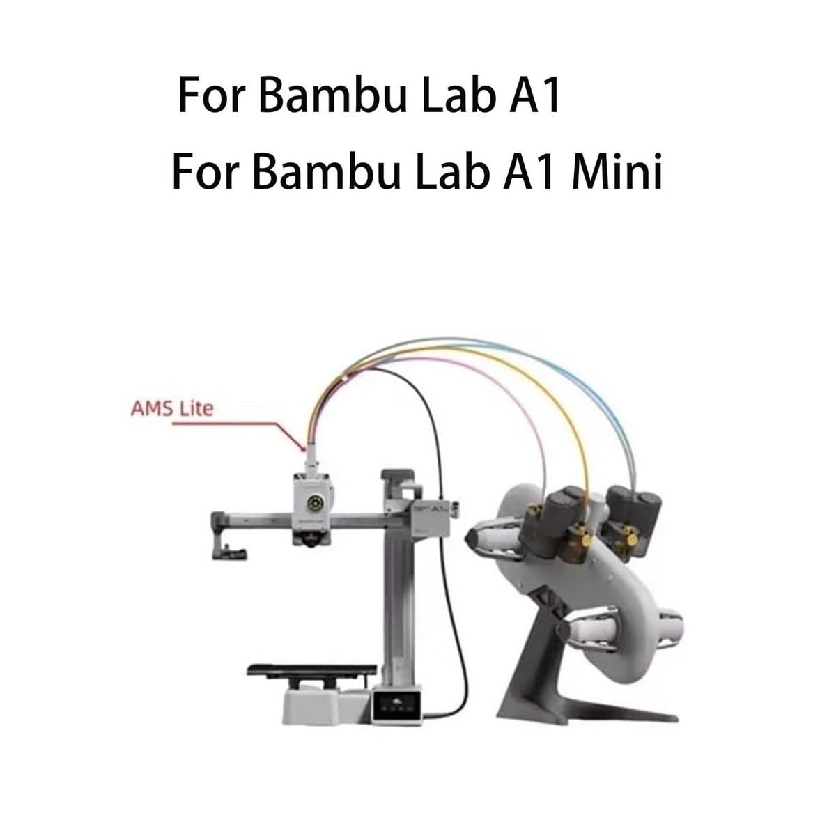 Original Bamboo Lab A1/A1 Mini AMS Lite Filament Hub Five Way