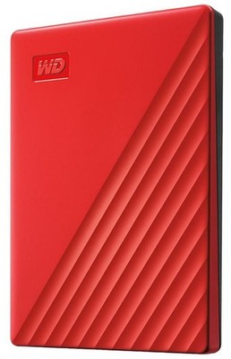 WD - Disque dur portable 2 To rouge