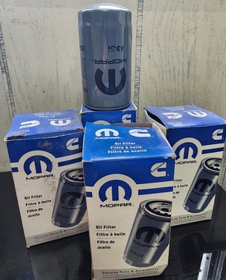 SET OF 4  Mopar 05083285AA DISEL OIL FILTER 1998-2024 DODGE RAM