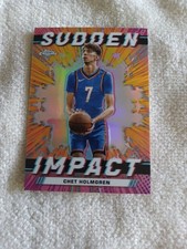 2023-24 Topps Chrome Chet Holmgren  Sudden Impact Base Card SI-23