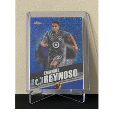 2022 Topps Chrome MLS Blue Mini-Diamond #98 Emanuel Reynoso /199