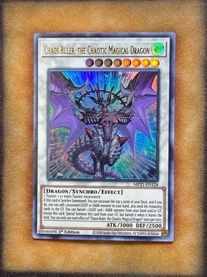Yugioh Chaos Ruler the Chaotic Magical Dragon MP21-EN128 Ultra Rare 1st Ed NM