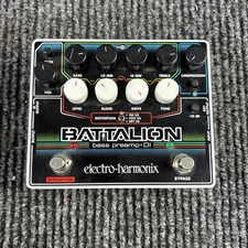 Electro-Harmonix Battalion Bass Preamp and Di Effects Pedal