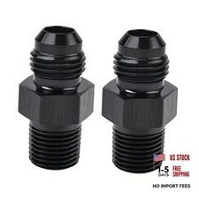 6AN Male Flare to 1/8" NPT Pipe Fitting Adapter 6AN to 1/8 NPT Straight