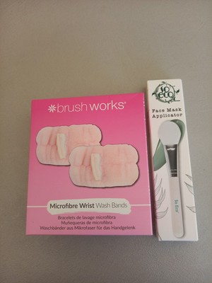 So Eco Gesichtsmaske Applikator und Brushworks Waschbänder