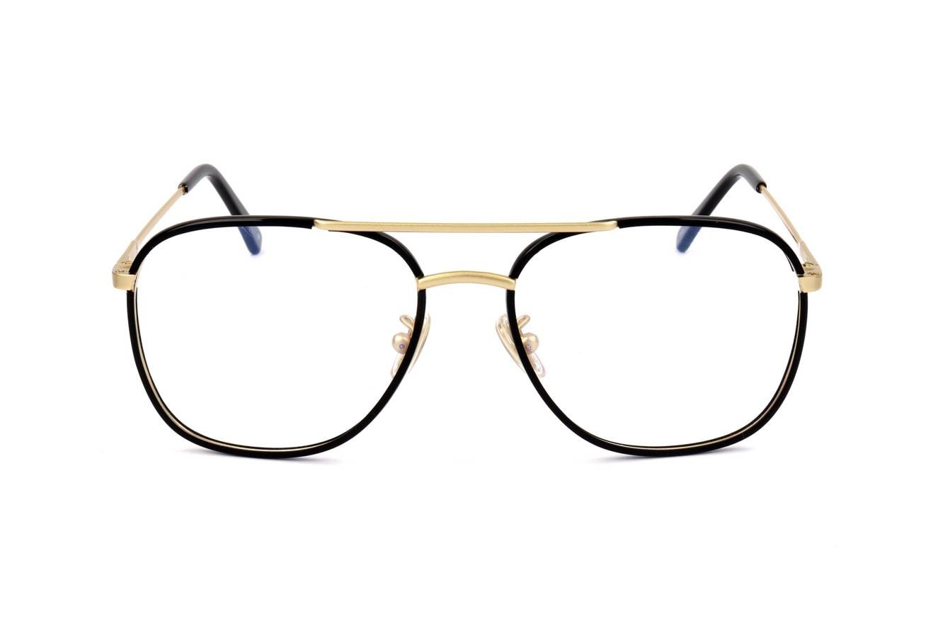 Lunettes de vue Fez Rabat LGR or et noir : l'esprit de la Dolce Vita dans une monture optique unique
