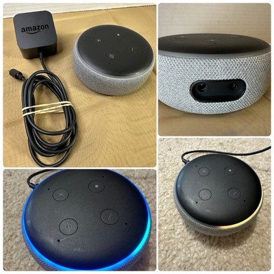 Amazon Echo Dot 3rd Generation Model C78MP8 Heather Gray Tested / Reset