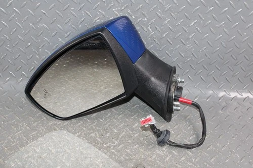 18-22 Ecosport Lightning Blue Driver Left LH Power Door Mirror Blind Spot OEM OE