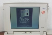 Portable Toshiba Satellite T2130CT - RetroGaming Windows 95 - 486 DX4 75