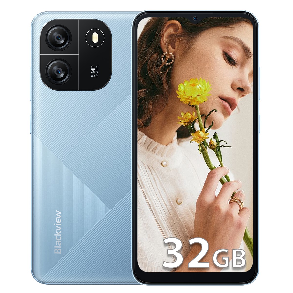 Blackview WAVE 6C ミントブルー 32GB スマートフォン本体 Amazon.com: Blackview Wave 6C Unlocked Phones, Android 13 Mobile