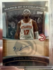 2024-25 Topps Onyeka Okongwu Auto Marks of Excellence Hawks #ME-00