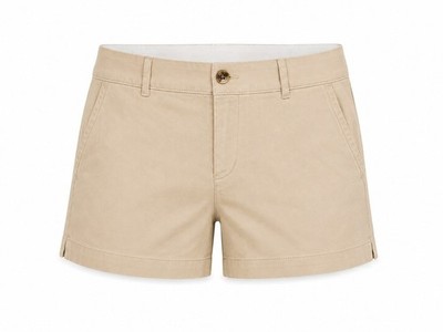 NWT Old Navy Womens Everyday Shorts Beige Khaki Mid Rise 3.5  Inseam Sz 14