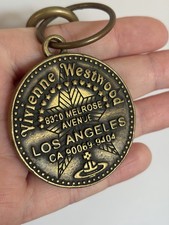 Vivienne Westwood 2011 Archive Los Angeles Medallion Keyring Leather Strap