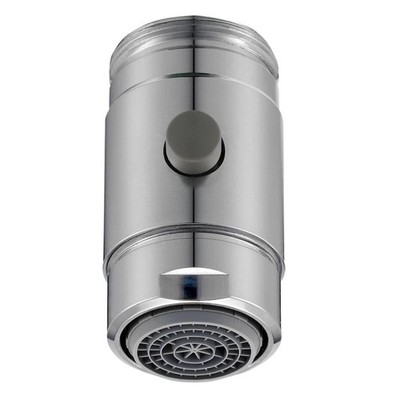 Ecobooster sinks and sinks water saving with Neoperl 24 M chrome button