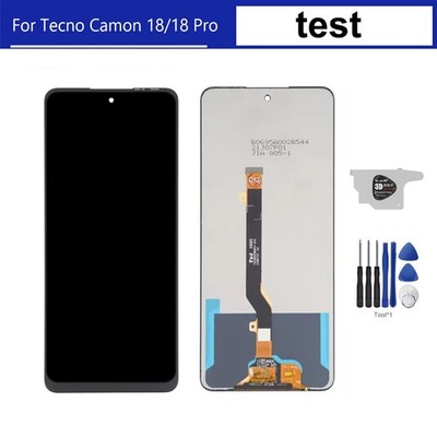 For Tecno Camon 18/18 Pro TFT LCD Display Touch Screen Digitizer Replacement