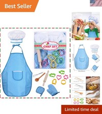 Complete Child-Friendly 13-Piece Baking Set - Includes Utensils, Mitt, and More