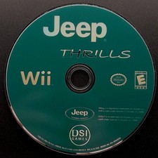 Jeep Thrills - Wii - Disc Only - Resurfaced/Tested