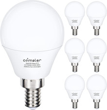 Ceiling Fan Light Bulbs Candelabra LED Bulbs - 60 Watt Equivalent, 5000K Dayligh
