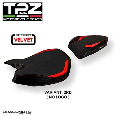 DUCATI PANIGALE 1299 2015-2018 tapisserie Selle DP19J-2RD-12 TPZ rouge - Photo 1/4