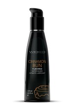 Wicked Aqua Flavored Lubricant - 4 fl oz Cinnamon Bun Lube