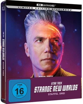 Vorbestellung: Star Trek: Strange New Worlds Staffel 3 Steelbook # 4K-UHD-NEU
