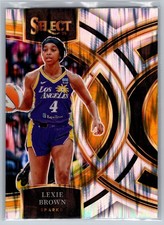 2024 Select WNBA Lexie Brown Silver Flash #200 Los Angeles Sparks