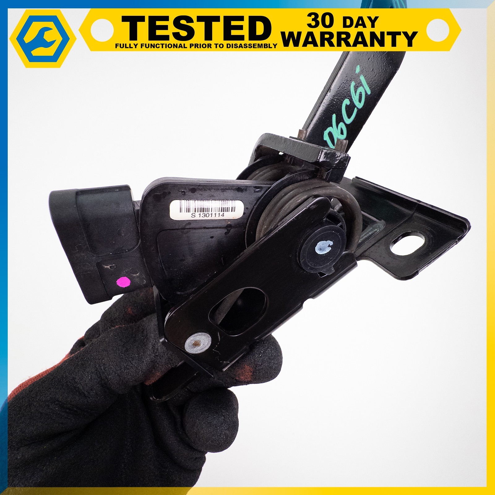 05-13 CHEVROLET CORVETTE C6 GAS ACCELERATOR PEDAL BRACKET POSITION SENSOR OEM