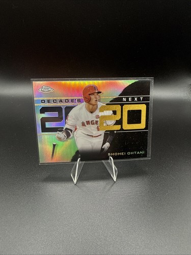 Shohei Ohtani #DNC-18 2020 Topps Chrome Update Decade's Next card