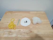 Sewing Kit for Beginner Kids Arts & Crafts, 1 Easy DIY Project, felt, perforated