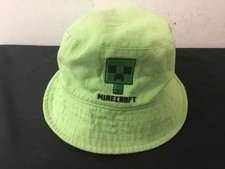 Minecraft Bucket Hat Lime Green Youth Size One Size 2024