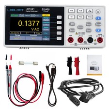 Multímetro Digital 55000 Cuenta 3.5" TFT LCD DC/AC Voltímetro - Registro de Datos
