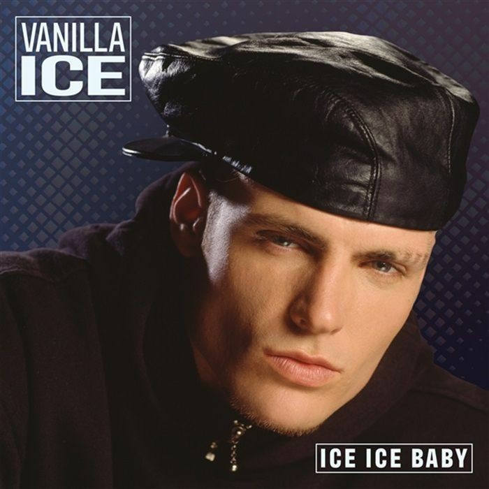 VANILLA ICE - Ice Ice Baby - Vinyl (white marbled vinyl LP)