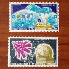 TAAF AERIEN ** MNH PA 51-52 Geophysique ANNEE 1978