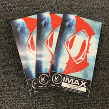 Batman v. Superman Regal Cinemas IMAX Collectible Ticket Week 1 of 2 366-68/500