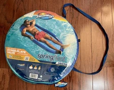 Pool Float Lounge 250lb Capacity Inflatable Summer Beach Relax New