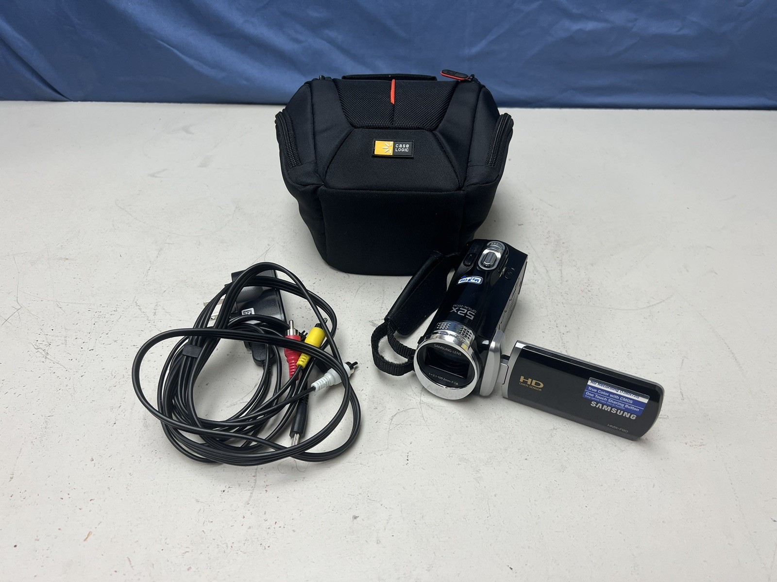 With Case And Cords