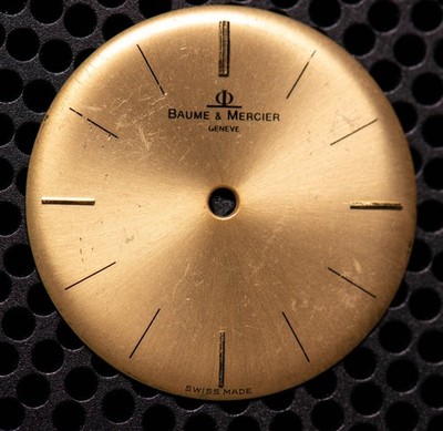 Baume & Mercier 1050 Dial 28.4mm Parts, Repair