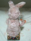1960s? Battery Operated EASTER Tin&Fur BUNNY Drinking Carrot Juice-FOR PARTS ONL — photo 2