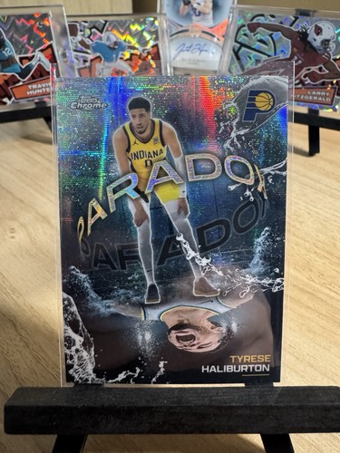 2025 Topps Chrome Tyrese Haliburton Base (RAW)