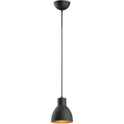 Maxim Lighting 11020BKGLD Cora Pendant Black and Gold