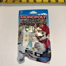 Monopoly Gamer Board Game Power Pack Nintendo Super Mario Rosalina Token Hasbro