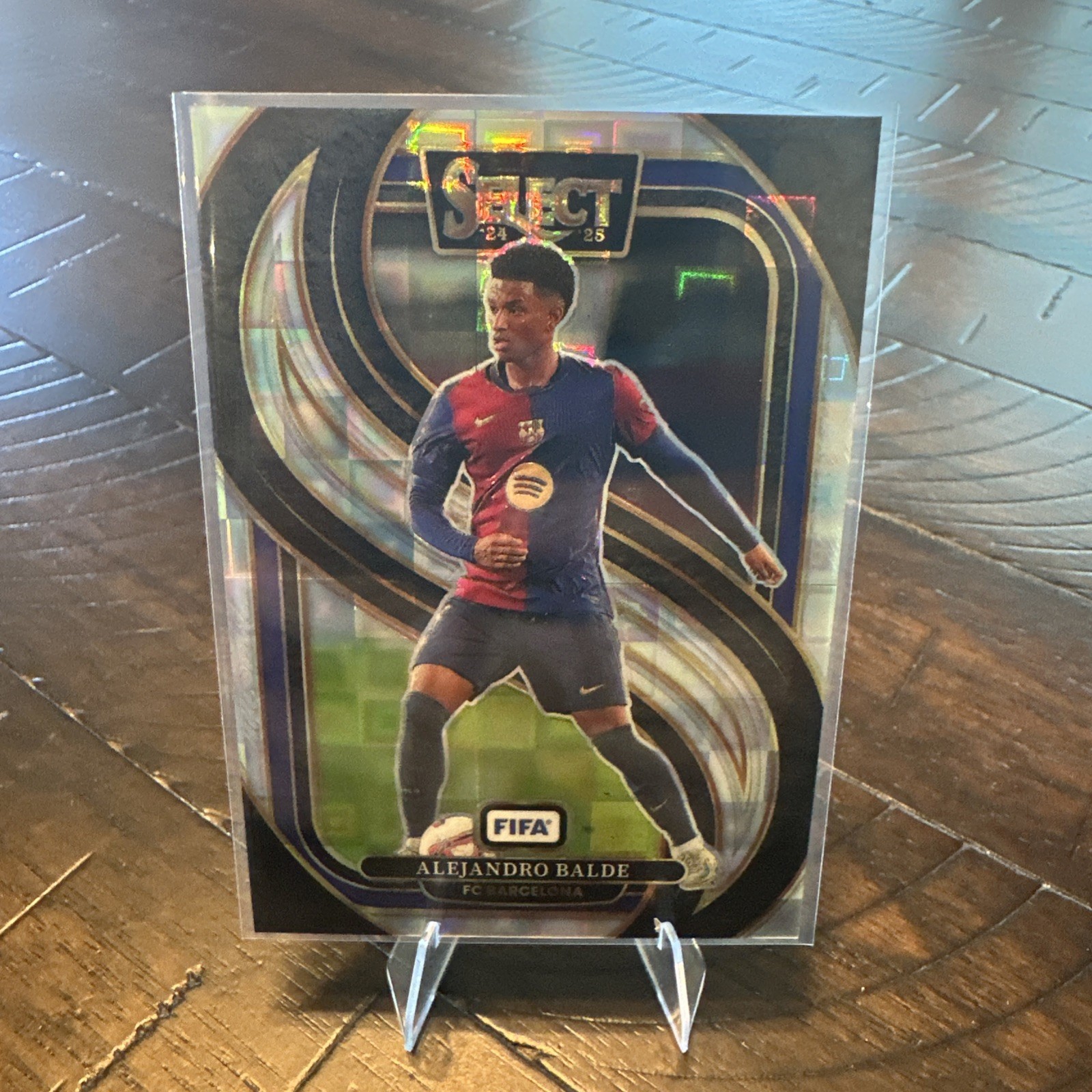 2024-25 Panini Select FIFA Mezzanine Alejandro Balde #106 Pandora Prizm